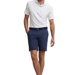 Peter Millar Surge Performance Shorts Size 36 Navy NWT $128